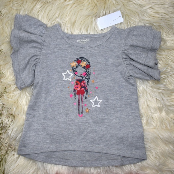 Toughskins Girls Shirt & Shorts - Picture 2 of 3